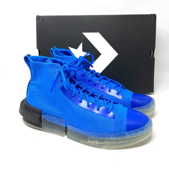 Converse Digital Terrain Disrupt CX High Top Blue Canvas Sneaker Men's 170362C - Picture 3 of 10